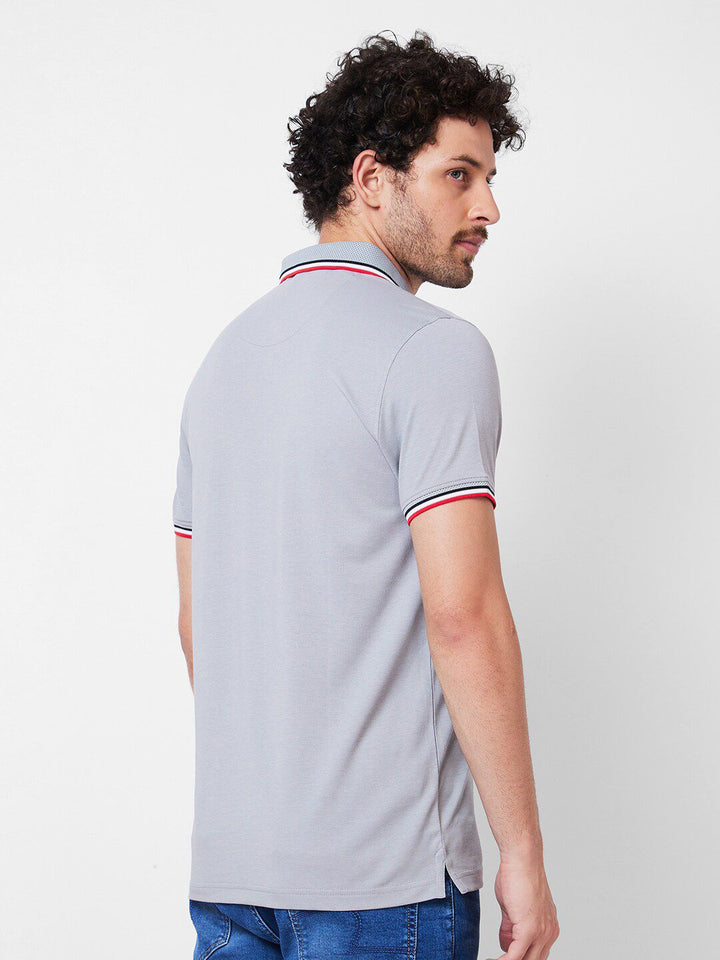 SPYKAR Polo Collar Slim Fit T-shirt