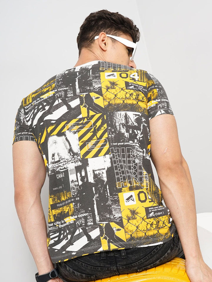 The Indian Garage Co People and Places Printed Casual T-shirt