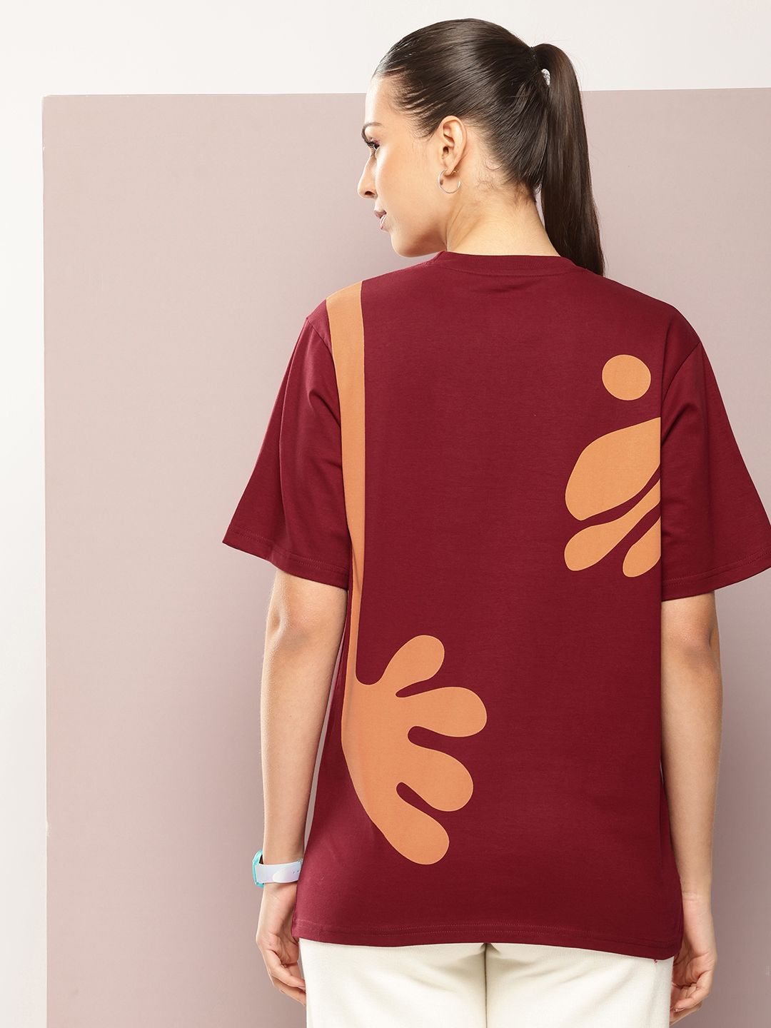 DILLINGER Printed Oversized Pure Cotton T-shirt