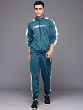 HRX by Hrithik Roshan Brand Logo Printed Rapid-Dry Running Zip-Up Tracksuit