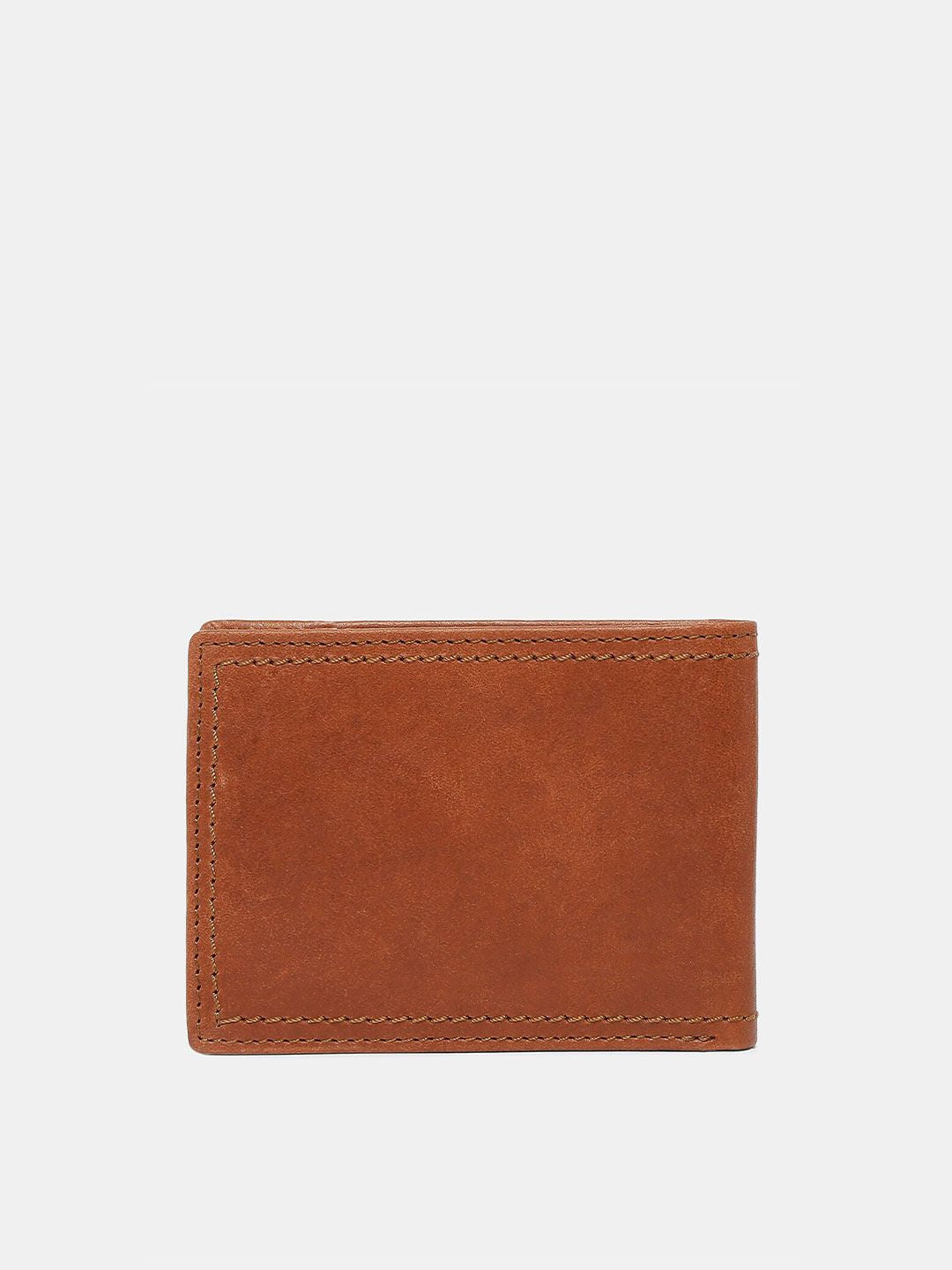 SPYKAR Men Brown Leather Two Fold Wallet
