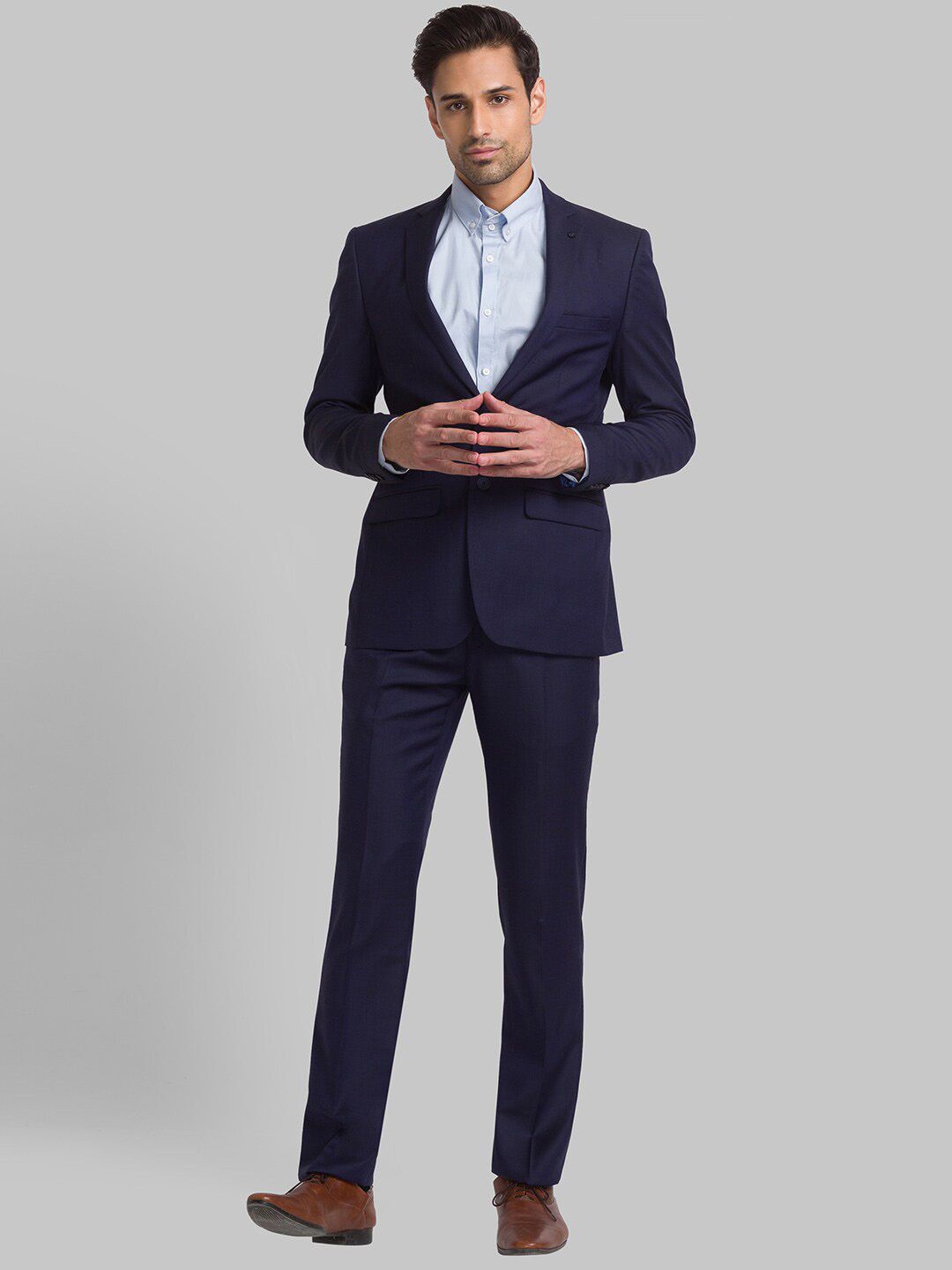 Raymond Men Single Breasted Two Piece Formal Suit