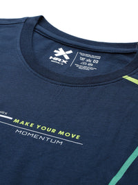 HRX by Hrithik Roshan Typography Printed T-shirt