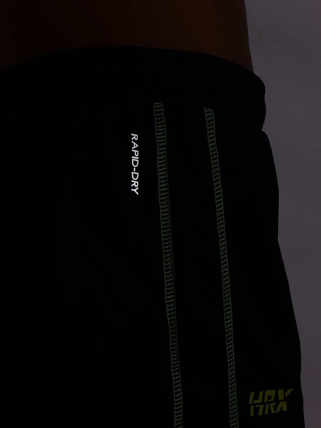 HRX by Hrithik Roshan Men Contrast Stitch Rapid-Dry Training Shorts