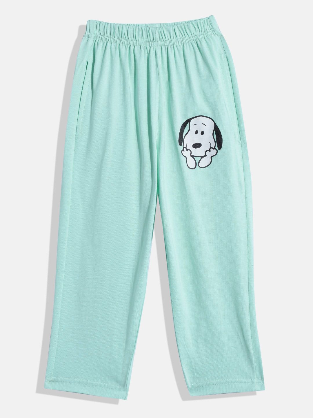 Moms Love Girls Peanuts Printed Top with Trousers