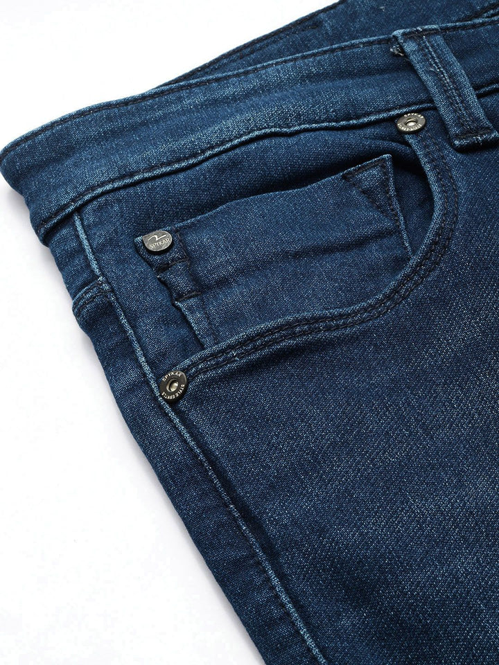 SPYKAR Men Super Skinny Slim Fit Low-Rise Light Fade Stretchable Jeans