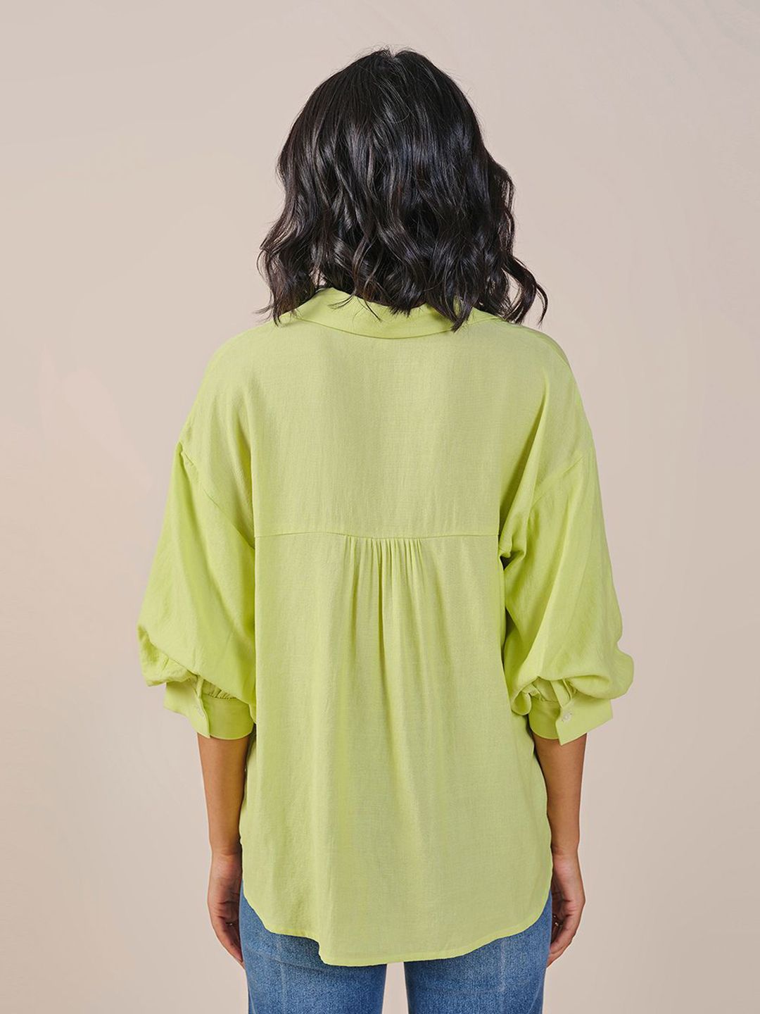 AND Shirt Style Solid Top