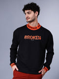 The Indian Garage Co Typography Printed Pullover Sweatshirt
