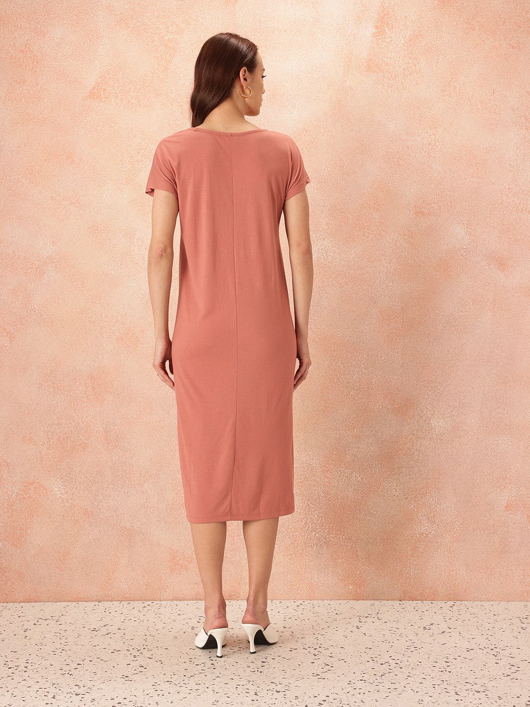 all about you T-shirt Midi Dress