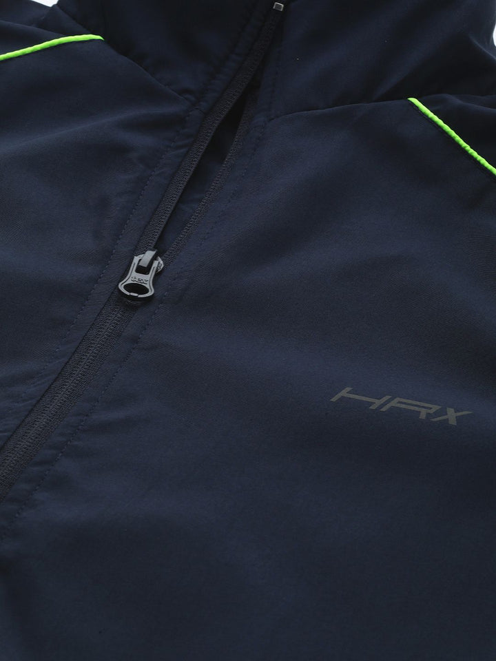 HRX by Hrithik Roshan Women Navy Blue Running Sporty Jacket