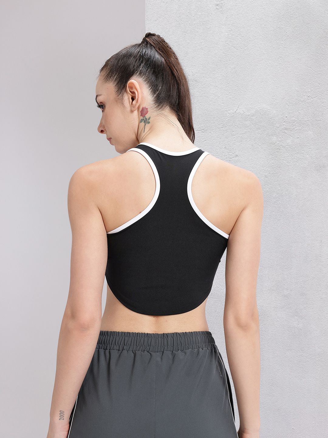 HRX by Hrithik Roshan Retro Running Story Training Sports Bra HR_SS25_W_BA_KT215_03_C
