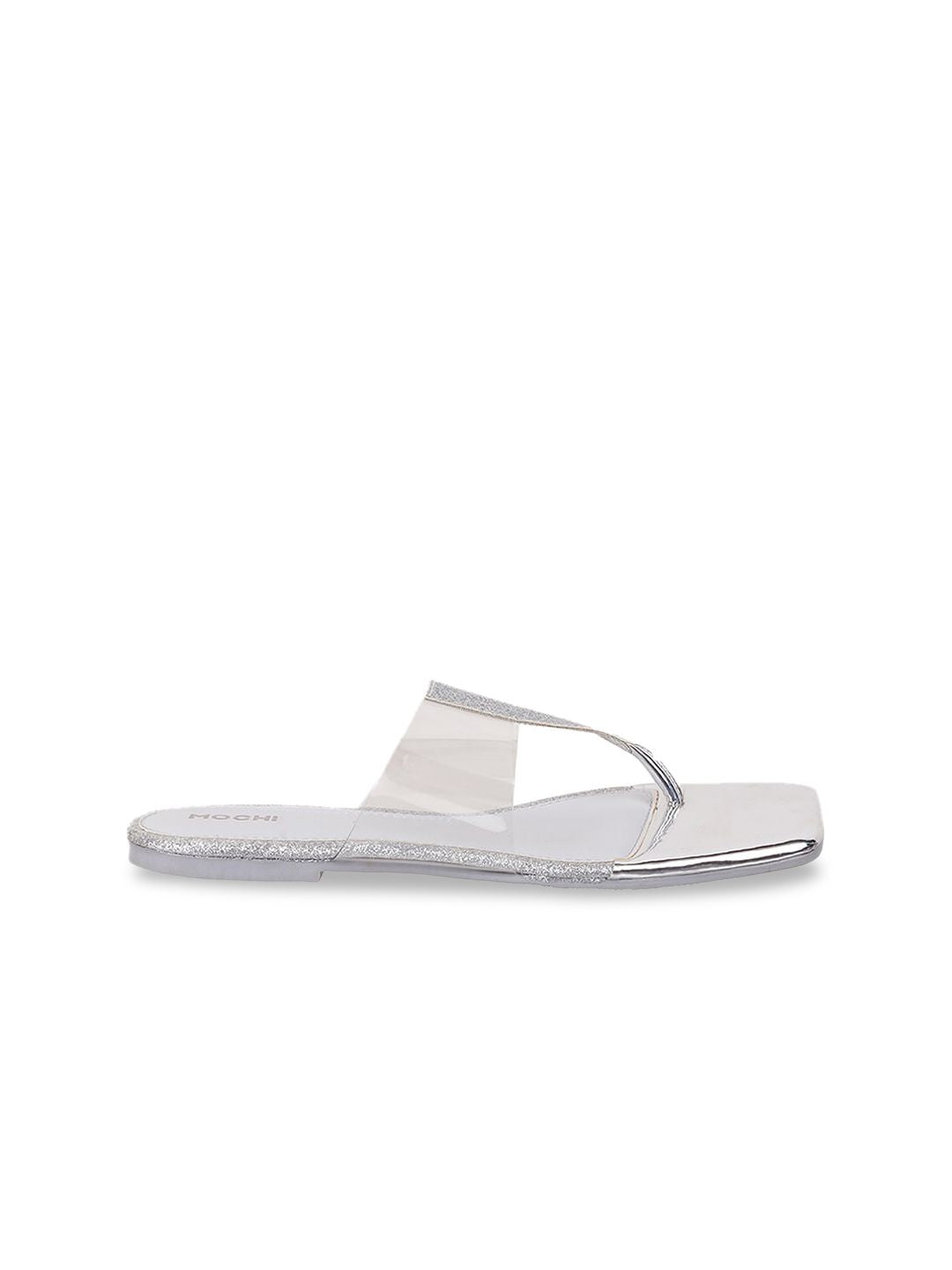 Mochi Embellished T-Strap Flats
