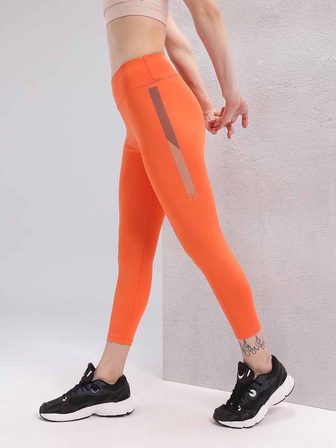HRX by Hrithik Roshan Women Rapid-Dry Cropped Training Tights
