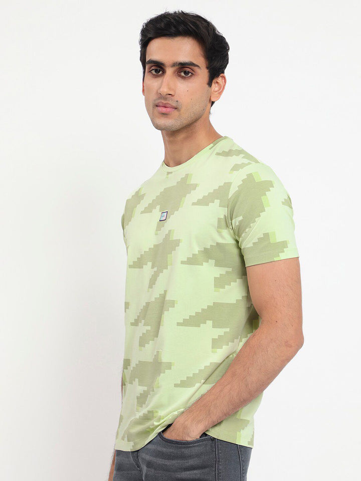 RARE RABBIT Men Rings-4 Slim Fit Solid Polo Collar T-Shirt