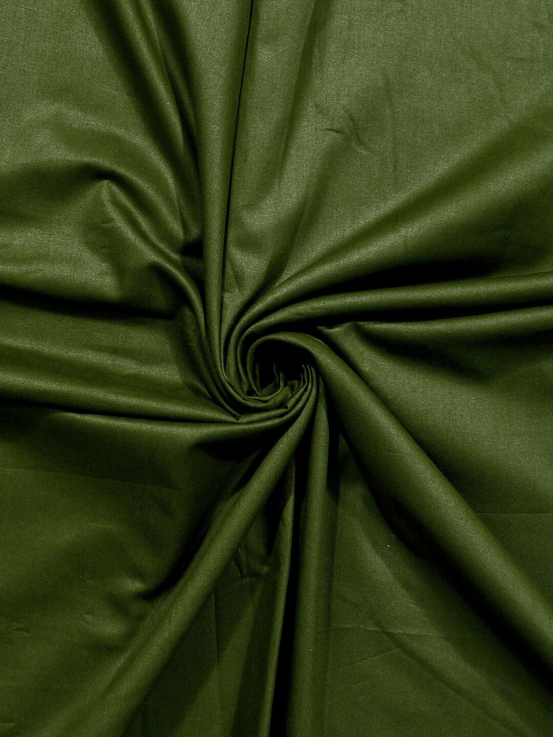 Story@home Green Solid 300 TC Cotton 1 King Bedsheet with 2 Pillow Covers