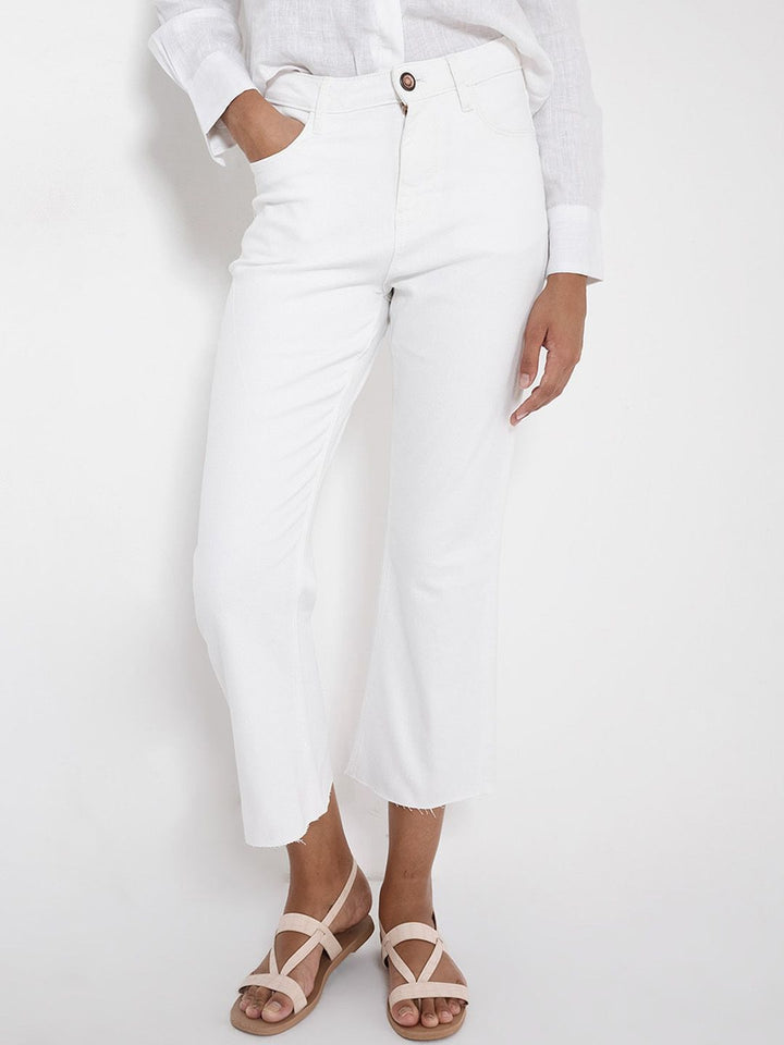 RAREISM Women Comfort Flared High-Rise Stretchable Jeans
