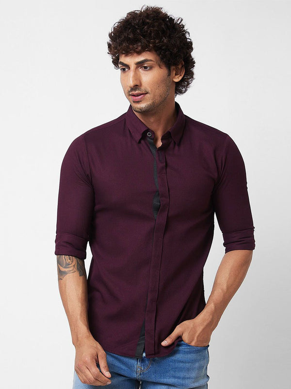 SPYKAR Spread Collar Cotton Casual Shirt