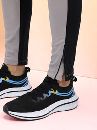 HRX by Hrithik Roshan Women Mid-Rise Rapid-Dry Running Track Pants with Side Slits