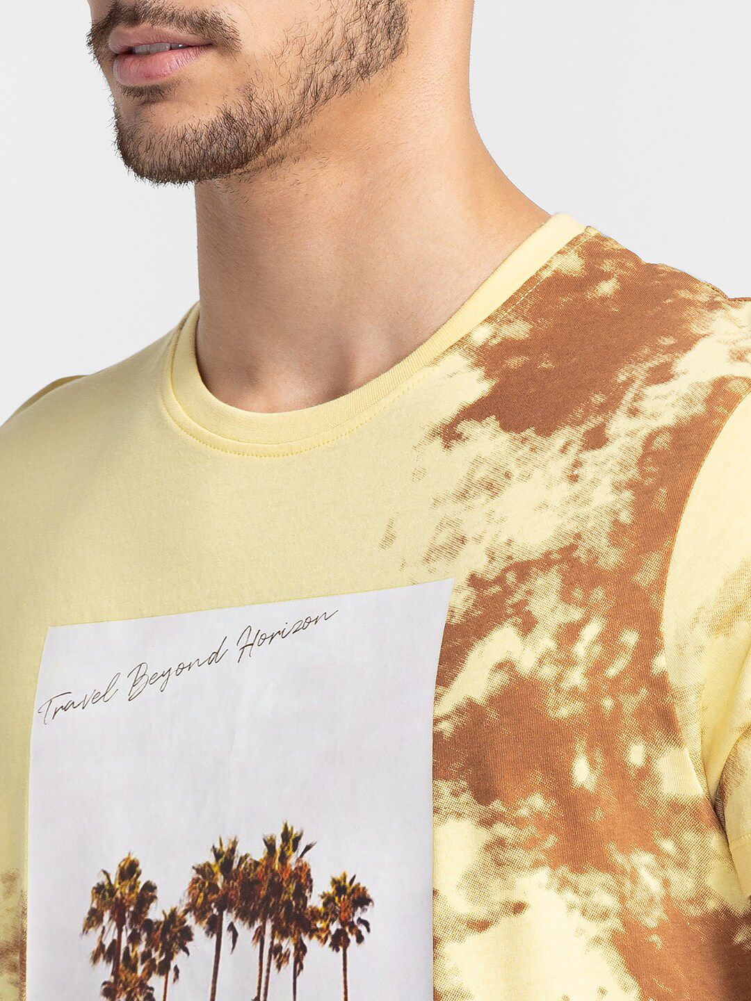 Being Human Graphic Printed Round Neck T-shirt