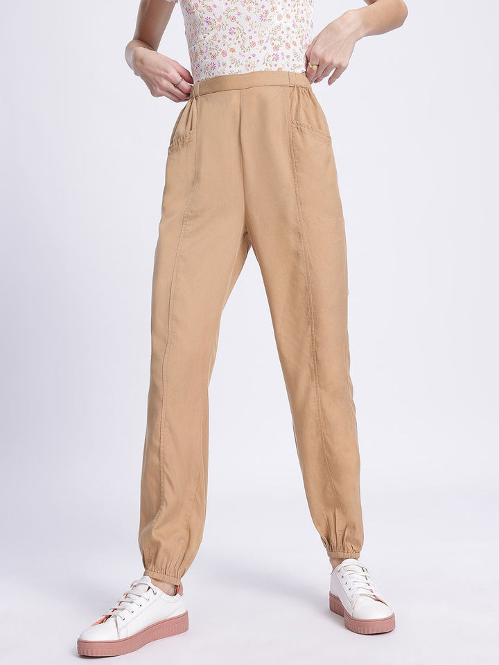 DressBerry Women Tailored Tranquility Jogger Style Trousers