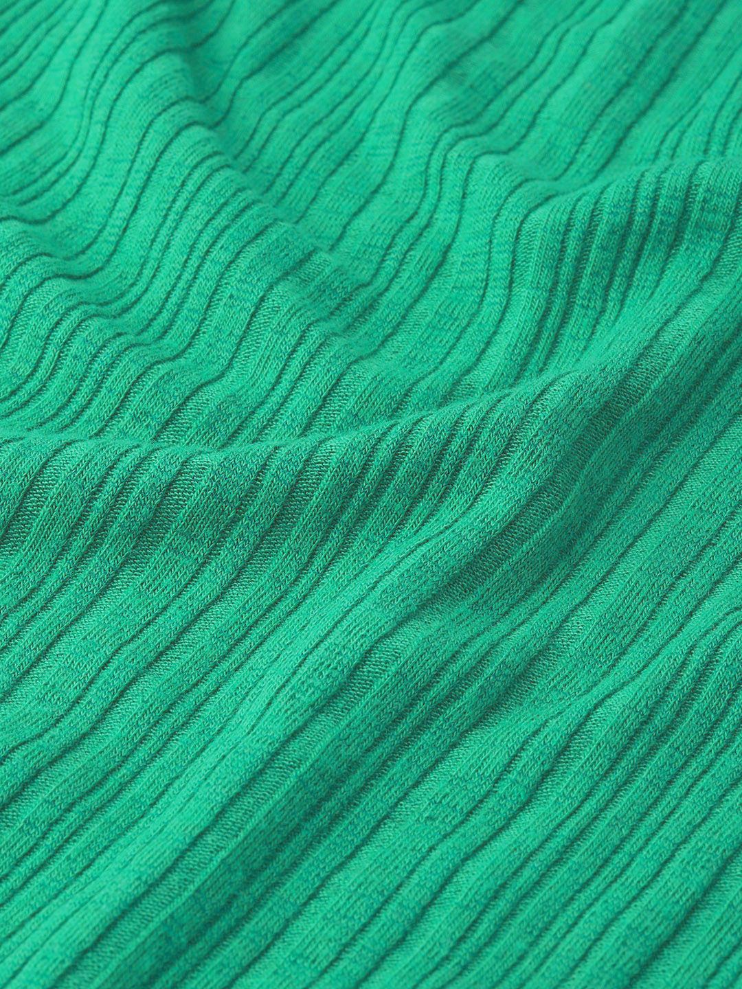 DressBerry Ecstatic Emerald Cut-out Bodycon Dress