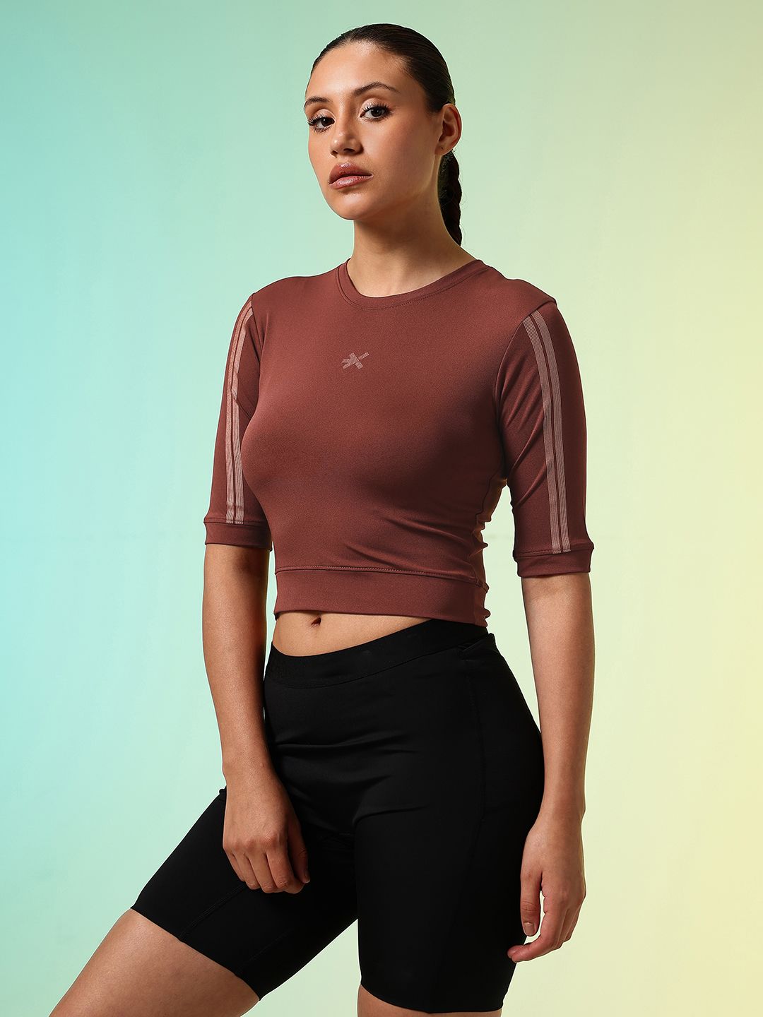 HRX by Hrithik Roshan Rapid-Dry Crop Training T-shirt