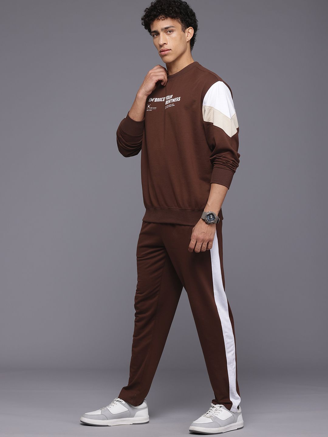 HRX by Hrithik Roshan Printed Lifestyle Tracksuits