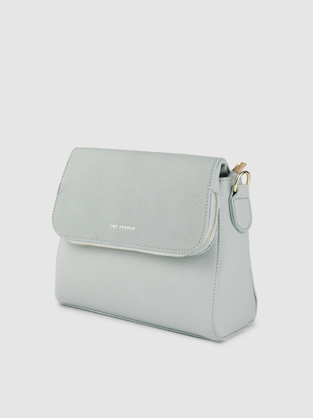 Lino Perros Women Blue Solid Sling Bag