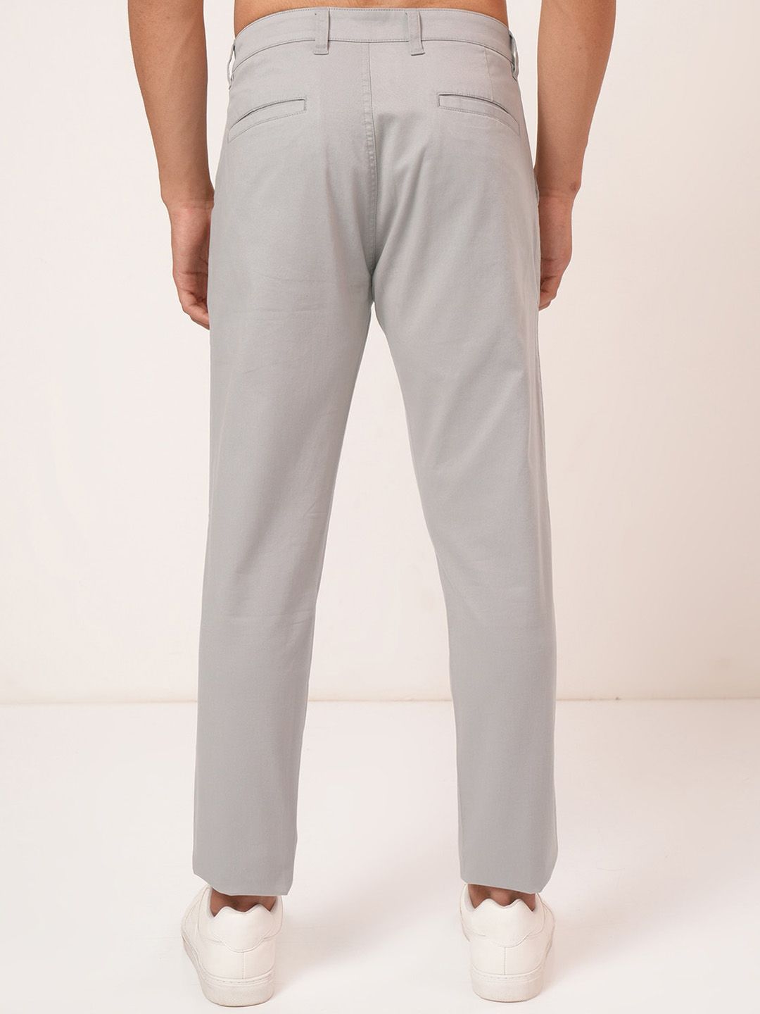 HIGHLANDER Men Soft Feel Twill Chino Trousers