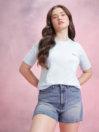DressBerry Graphic Printed Pure Cotton T-shirt