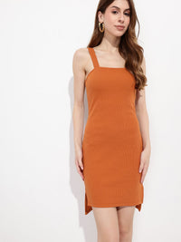 DressBerry Capsule Chic Ribbed Bodycon Dress