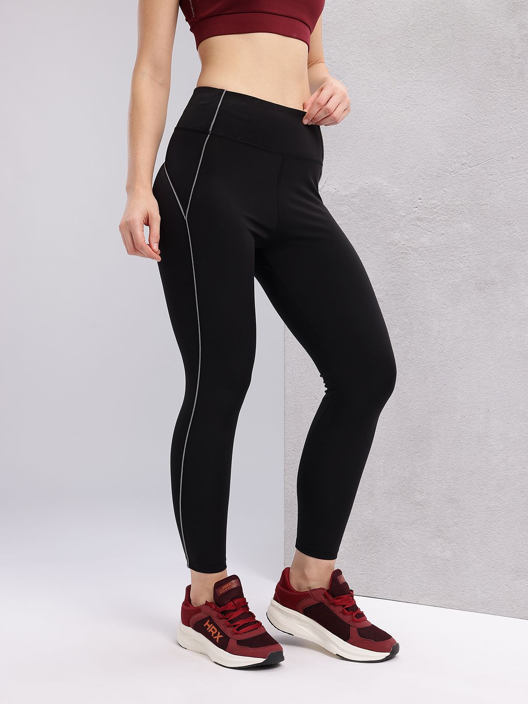 HRX by Hrithik Roshan Women Rapid-Dry Ankle-Length Running Tights