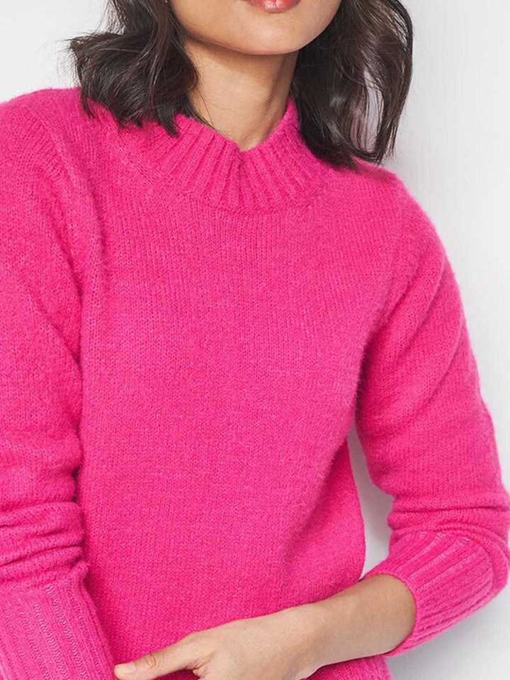 AND Self Design High Neck Top
