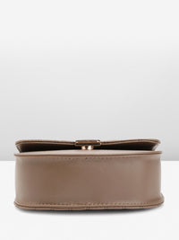 DressBerry Quilted Structured Satchel