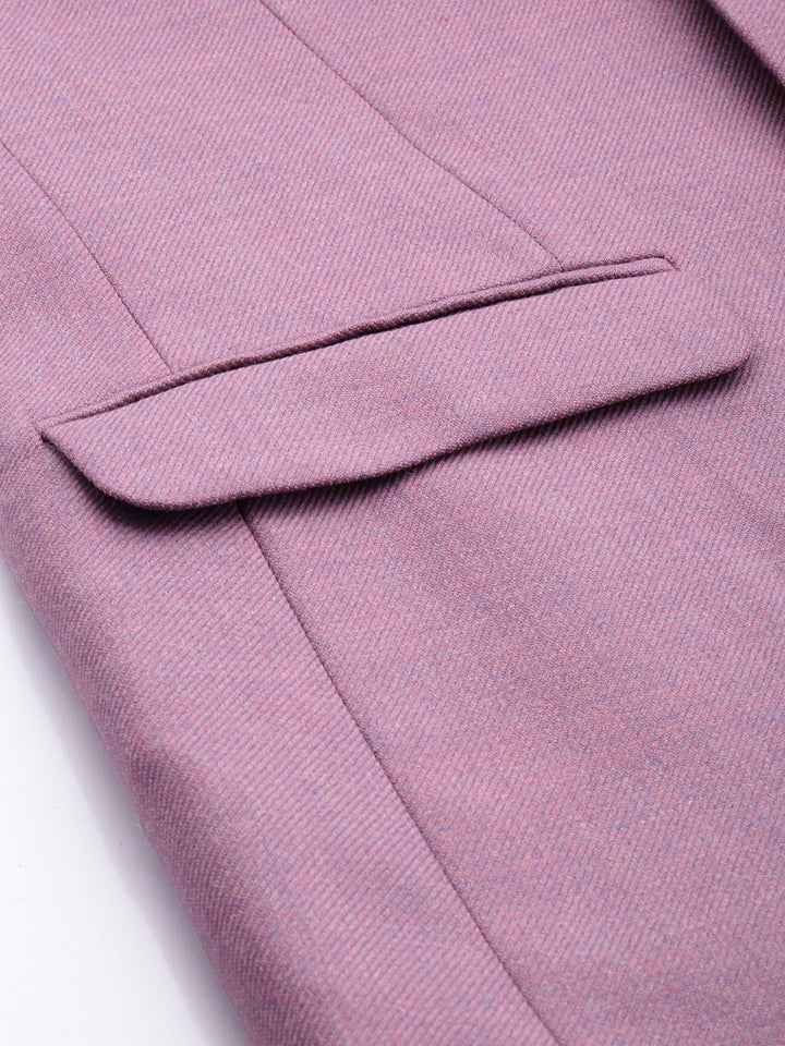 Park Avenue Notched Lapel Single Breasted Formal Blazer