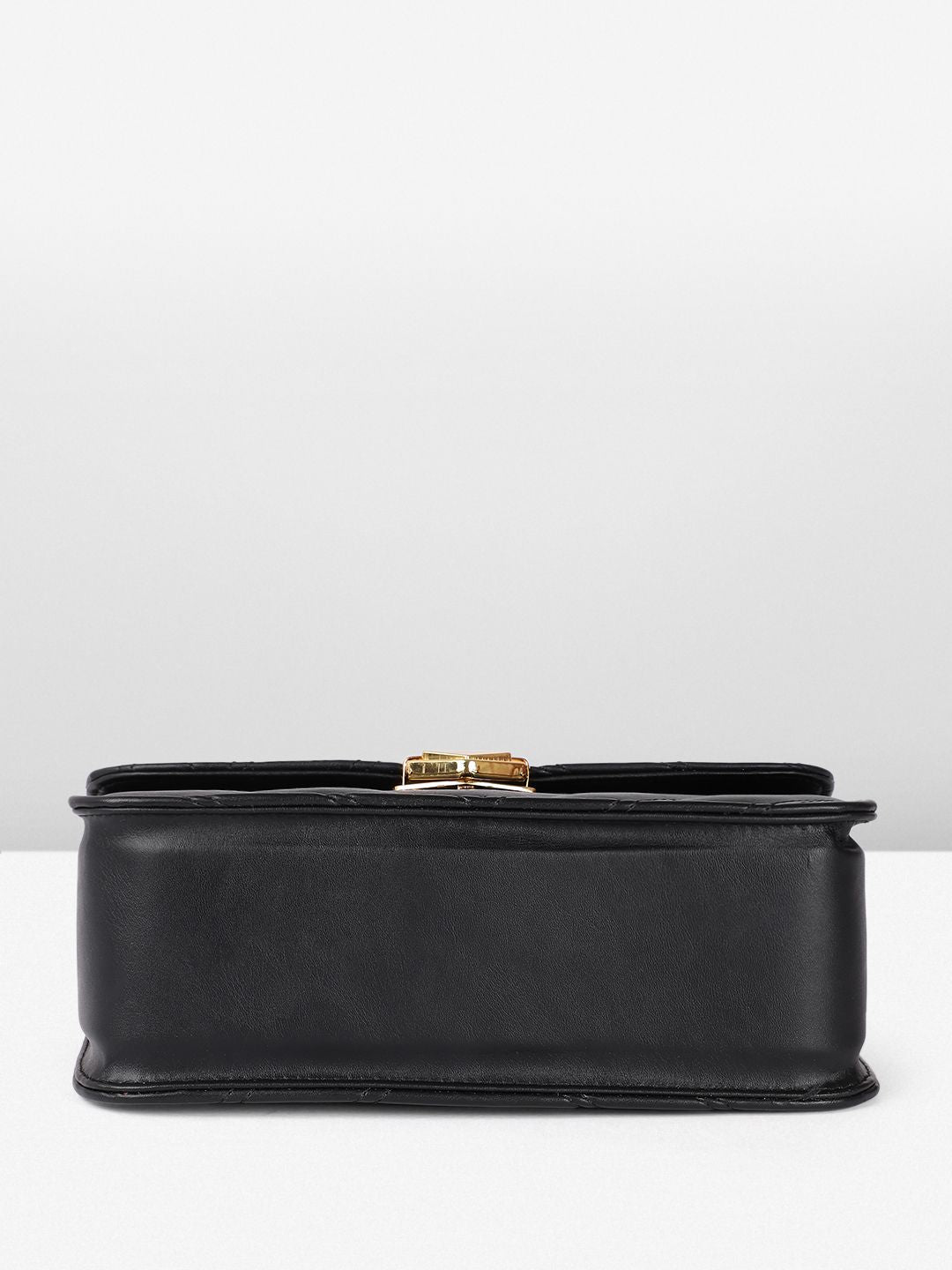 DressBerry Quilted Structured Shoulder Bag