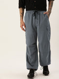 Bene Kleed Parachute Fit Pure Cotton Cargo Trousers