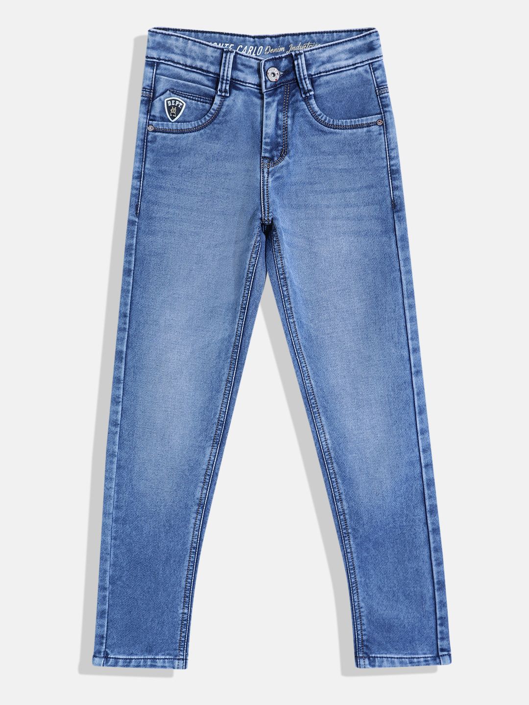 Monte Carlo Boys Slim Fit Stretchable Jeans