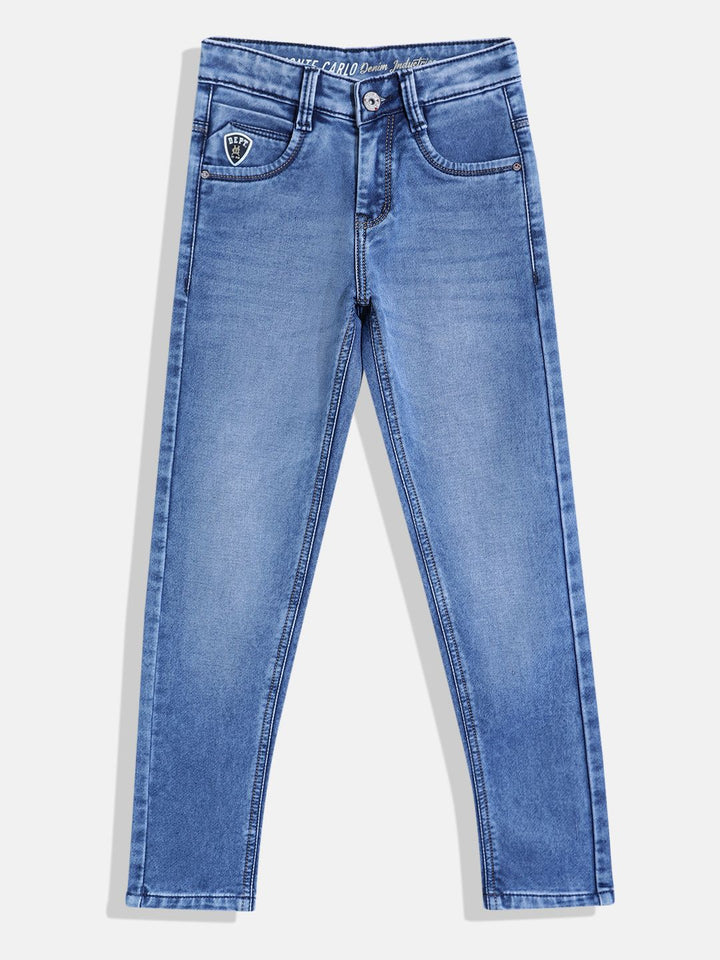 Monte Carlo Boys Slim Fit Stretchable Jeans