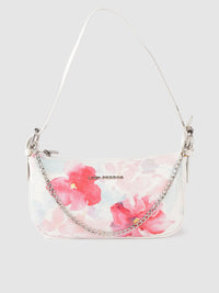 Lino Perros Multicoloured Floral Print Baguette Bag