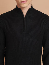 HIGHLANDER Cable Knit Long Sleeves Acrylic Pullover