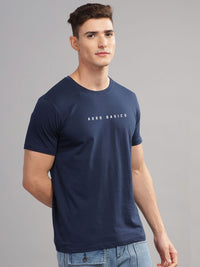 ADRO Men Typography Printed T-shirt