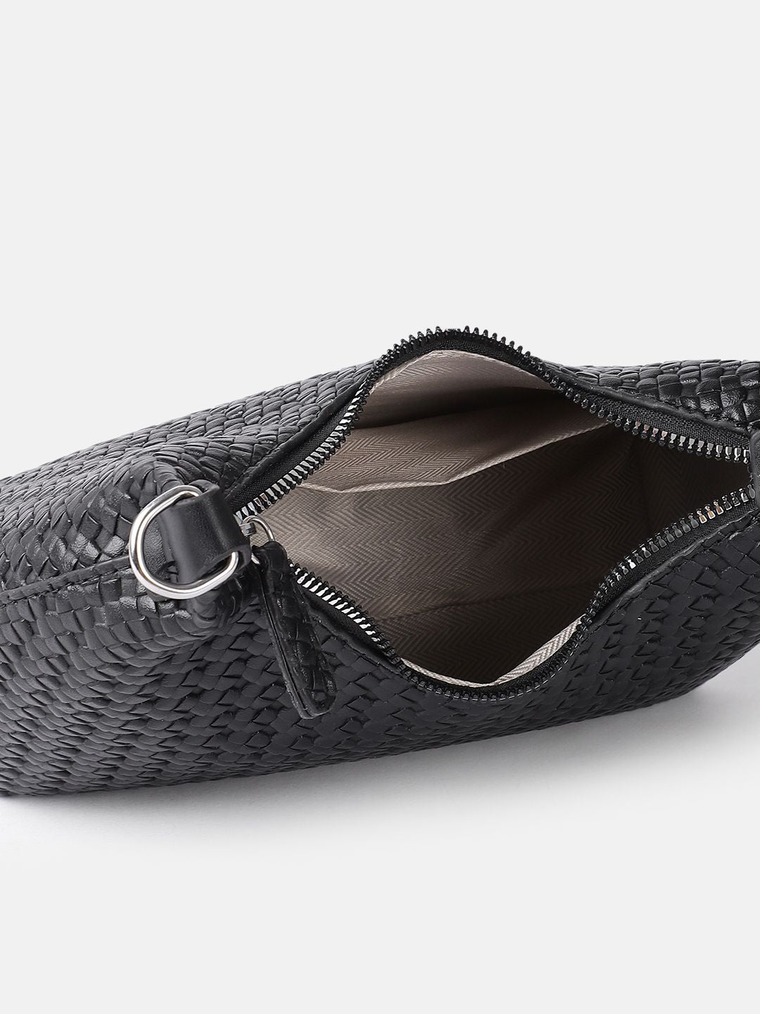 all about you Textured Structured Hobo Bag