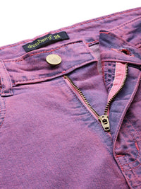 DressBerry Women Straight Fit Coloured Jeans