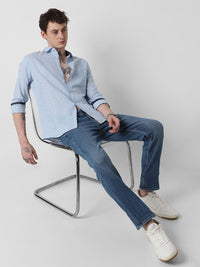 VASTRADO Men Classic Slim Fit Floral Opaque Printed Casual Shirt