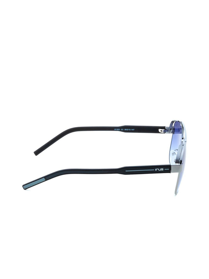 Irus oleh idee lelaki cermin mata hitam aviator dengan lensa dilindungi UV IRS1303C3SG