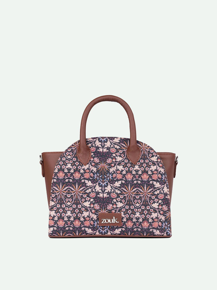 ZOUK Women Floral Printed Swagger Handheld Bag