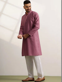 Anouk Men Printed Regular Kurta with Pyjamas