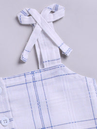 Moms Love Infant Girls Cotton Checked Top with Shorts