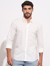 Being Human Men Classic Opaque Printed Casual Shirt